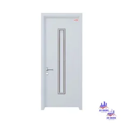 Cửa gỗ nhựa Composite – 1 cánh đơn có ô thoáng ALS1.3