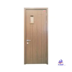 Cửa gỗ nhựa Composite – 1 cánh đơn có ô thoáng ALS1.4
