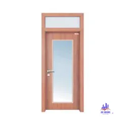 Cửa gỗ nhựa Composite – 1 cánh đơn có ô thoáng ALS1.K.3